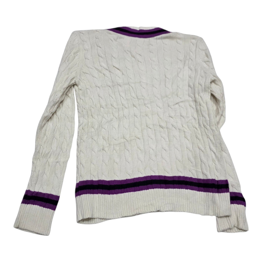 Sueter Ralph Lauren Talla Grande Mujer Color Beige Co Morado