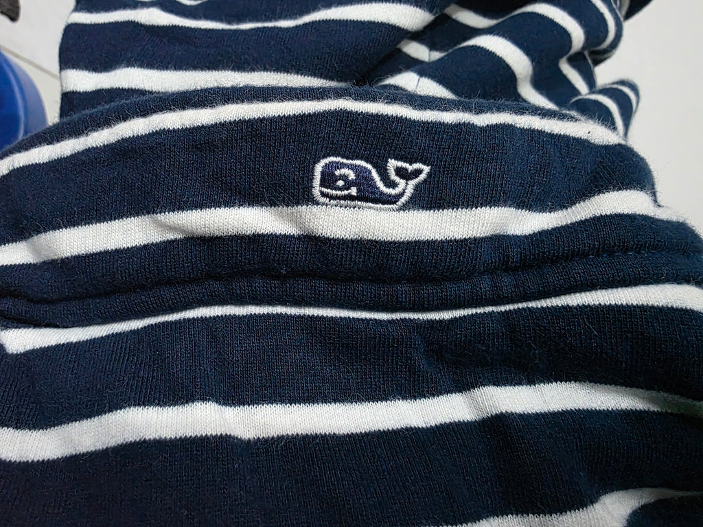 Sudadera Vineyard Vines De Mujer Talla Grande Azul Rayada