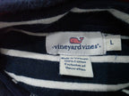 Sudadera Vineyard Vines De Mujer Talla Grande Azul Rayada