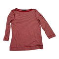 Playera Ralph Lauren De Mujer Talla Grande Rojo/blanco