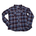 Camisa Columbia De Mujer Talla Grande Morada/azul