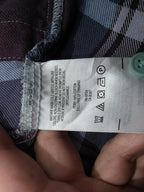 Camisa Columbia De Mujer Talla Grande Morada/azul