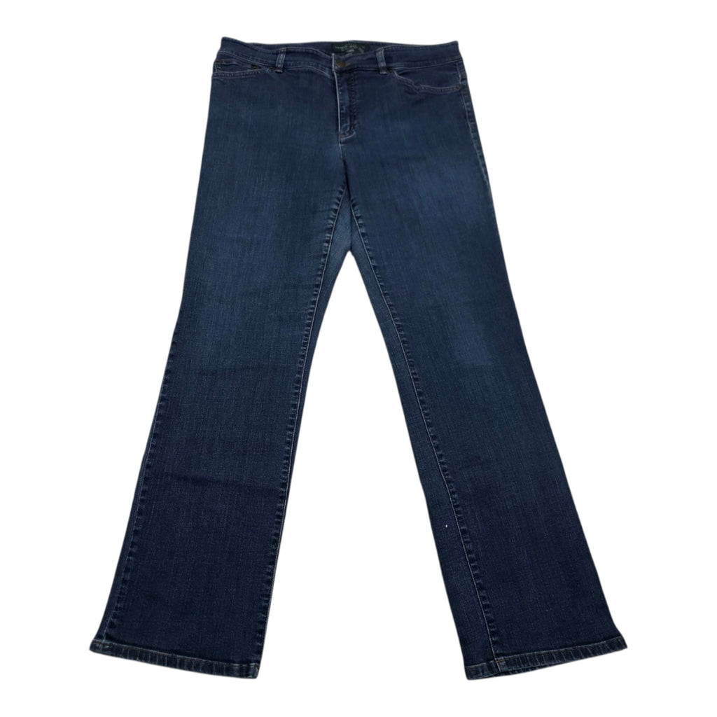 Pantalon Ralph Lauren De Mezclilla Talla 12 Recto De Mujer