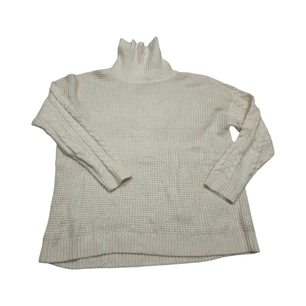 Sueter Michael Kors Turtle Neck Color Crema Extra Grande