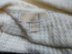 Sueter Michael Kors Turtle Neck Color Crema Extra Grande