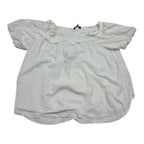 Blusa Tommy Hilfiger De Mujer Talla Xxl Blanca Campesina