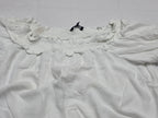 Blusa Tommy Hilfiger De Mujer Talla Xxl Blanca Campesina