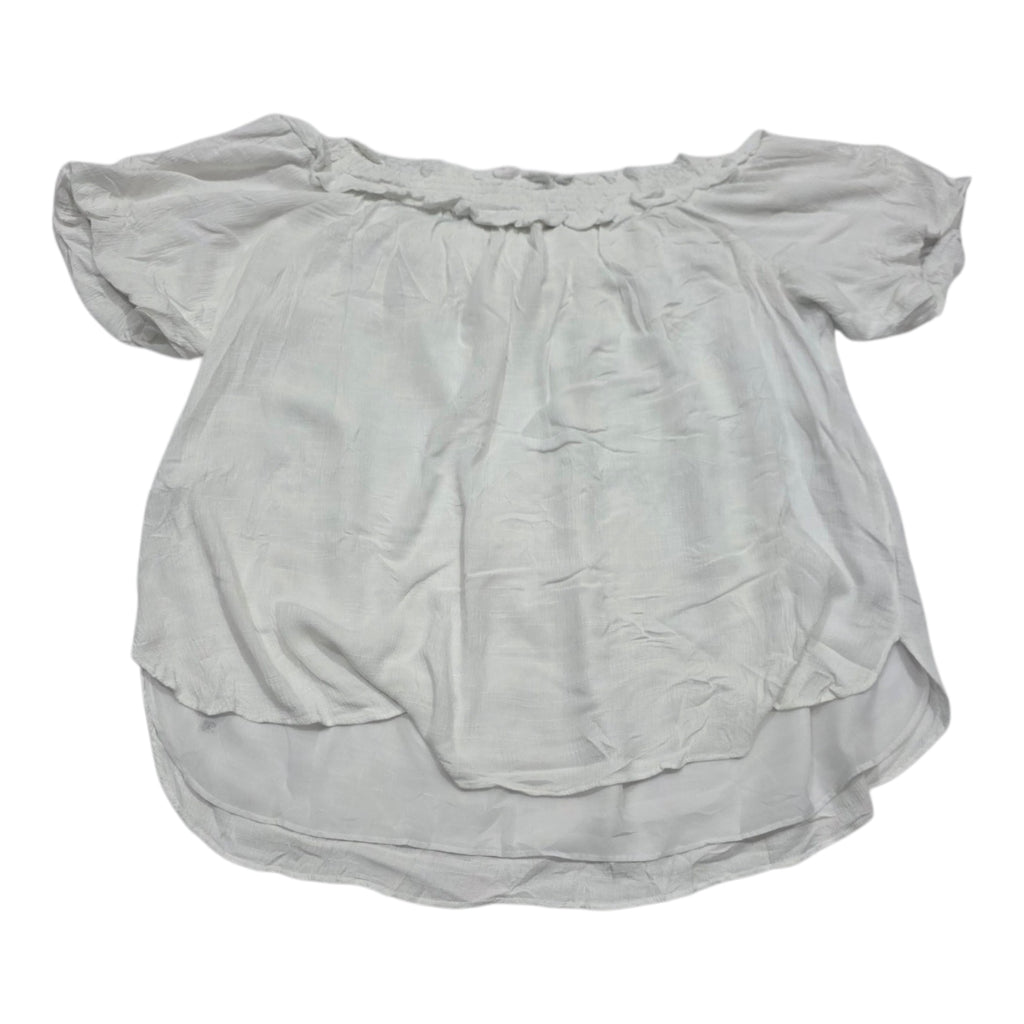 Blusa Tommy Hilfiger De Mujer Talla Xxl Blanca Campesina
