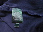 Playera Ralph Lauren Mujer Talla 2x Azul Marino Manga 3/4