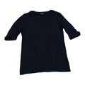 Playera Ralph Lauren Mujer Talla Chica Azul Manga Corta