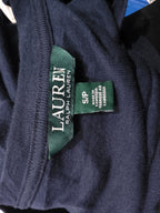 Playera Ralph Lauren Mujer Talla Chica Azul Manga Corta