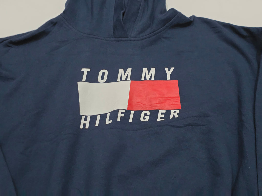 Hoodie Tommy Hilfiger De Mujer Talla Chica Azul Marino