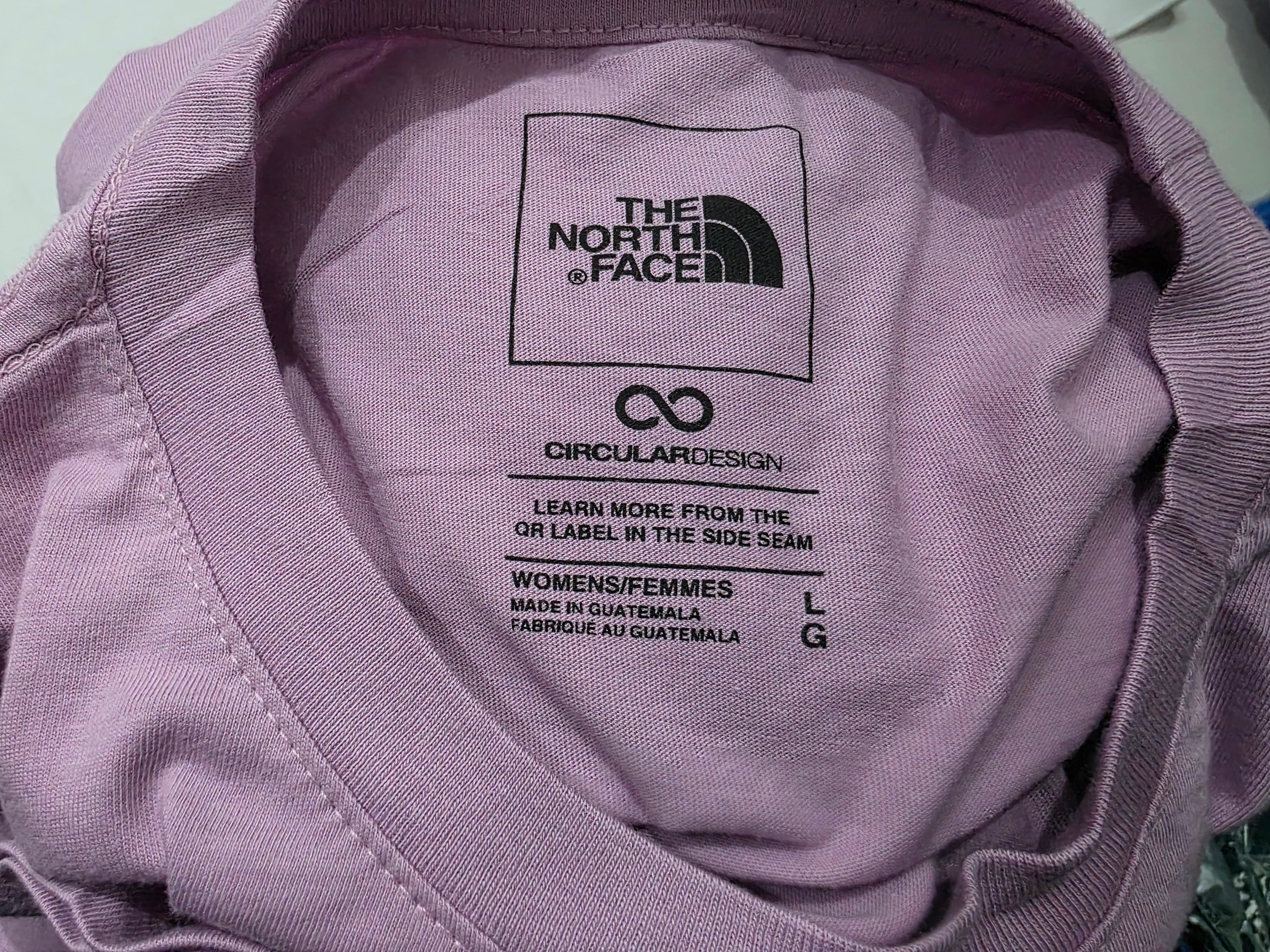 Playera The North Face Color Rosa Oscuro Mujer Talla Grande