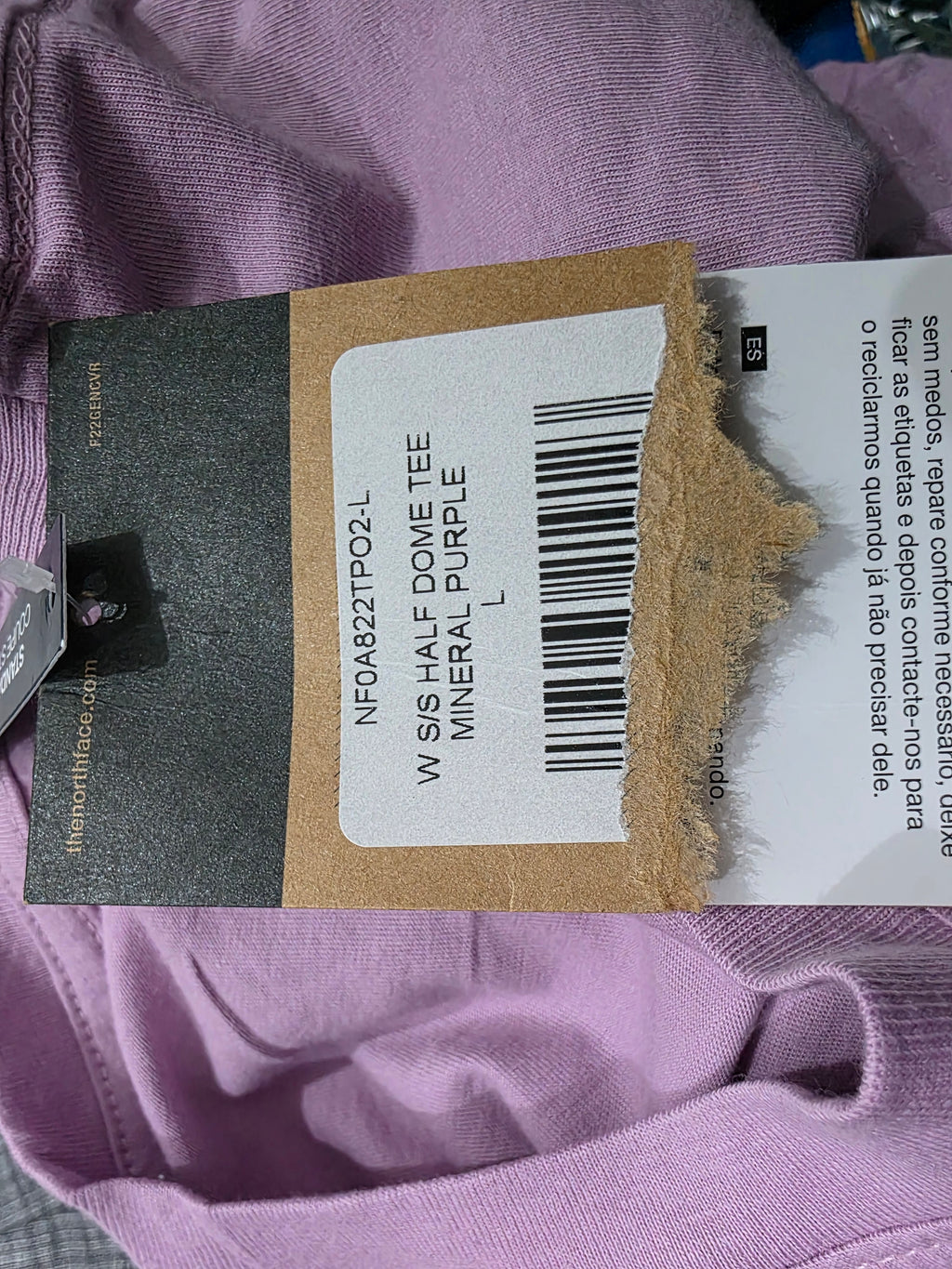 Playera The North Face Color Rosa Oscuro Mujer Talla Grande