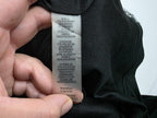 Vestido Karl Lagerfeld Mujer Talla 12 Color Negro Con Gris
