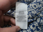 Camisa Polo Ralph Lauren De Mujer Talla 16 Azul Floreada