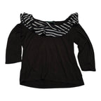Blusa Ralph Lauren Mujer Extra Grande Cafe Off Shoulder