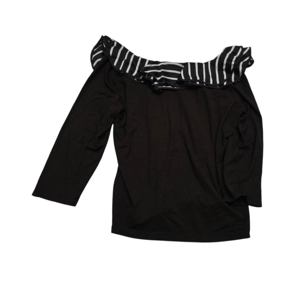 Blusa Ralph Lauren Mujer Extra Grande Cafe Off Shoulder