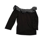 Blusa Ralph Lauren Mujer Extra Grande Cafe Off Shoulder