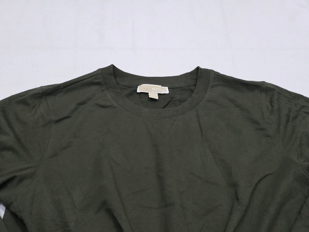Sudadera Ligera Michael Kors Mujer Extra Grande Color Verde