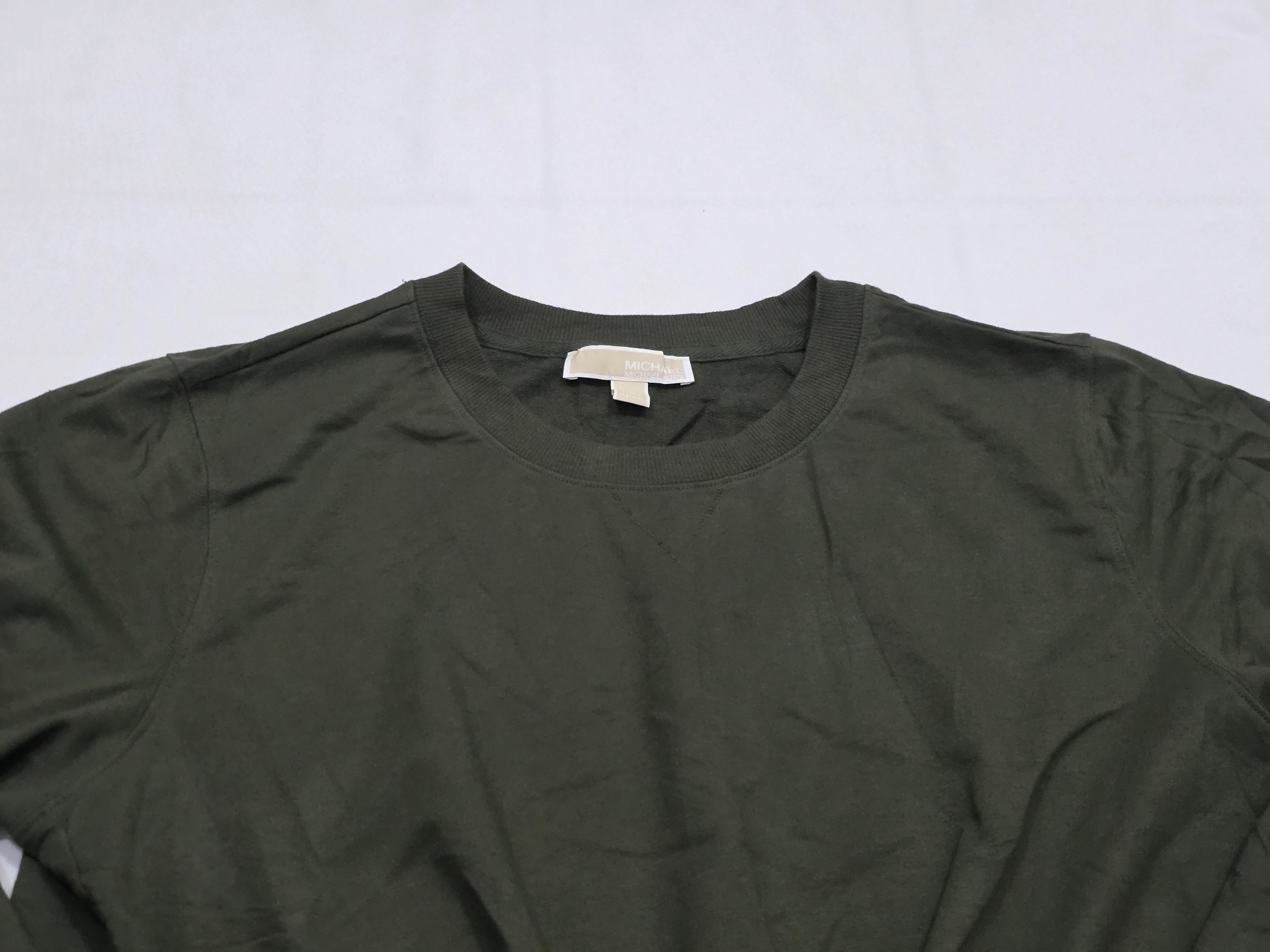Sudadera Ligera Michael Kors Mujer Extra Grande Color Verde