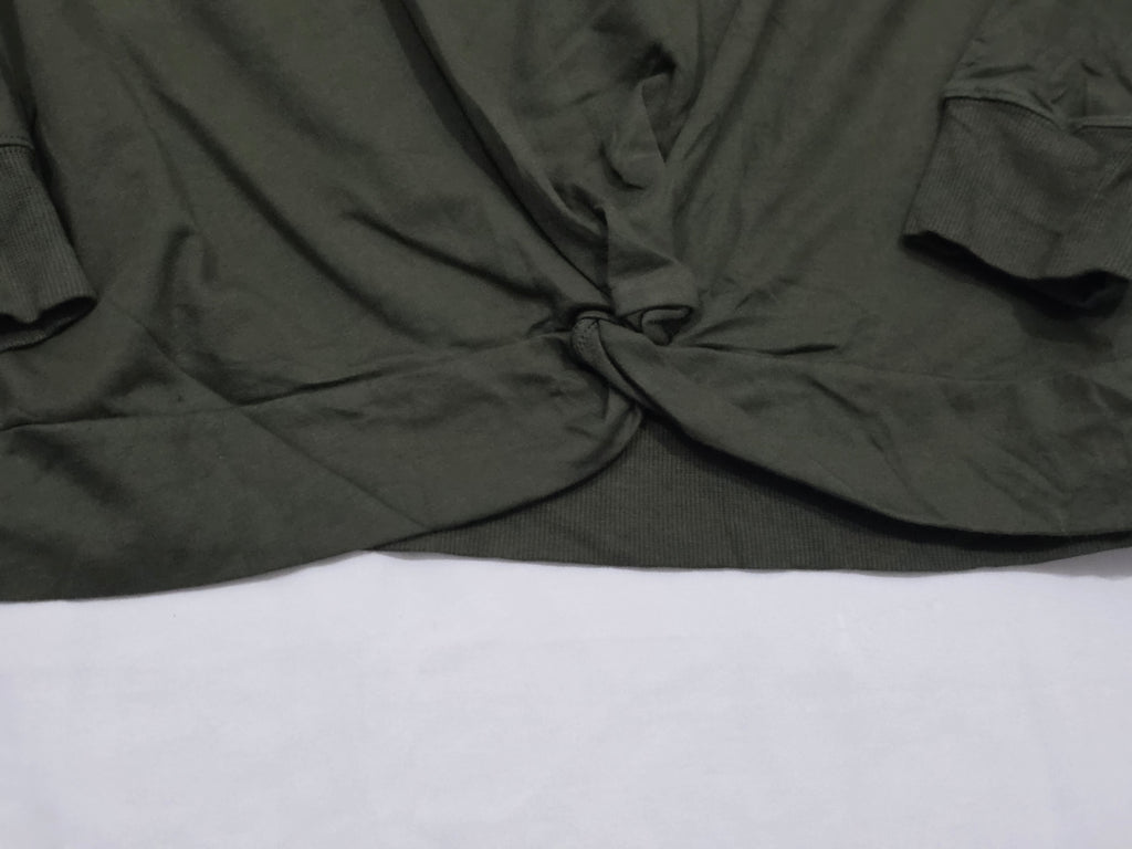 Sudadera Ligera Michael Kors Mujer Extra Grande Color Verde