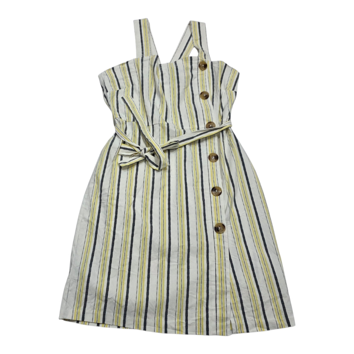 Vestido Viscosa Tommy Hilfiger Tirantes 16 Mujer Amarillo