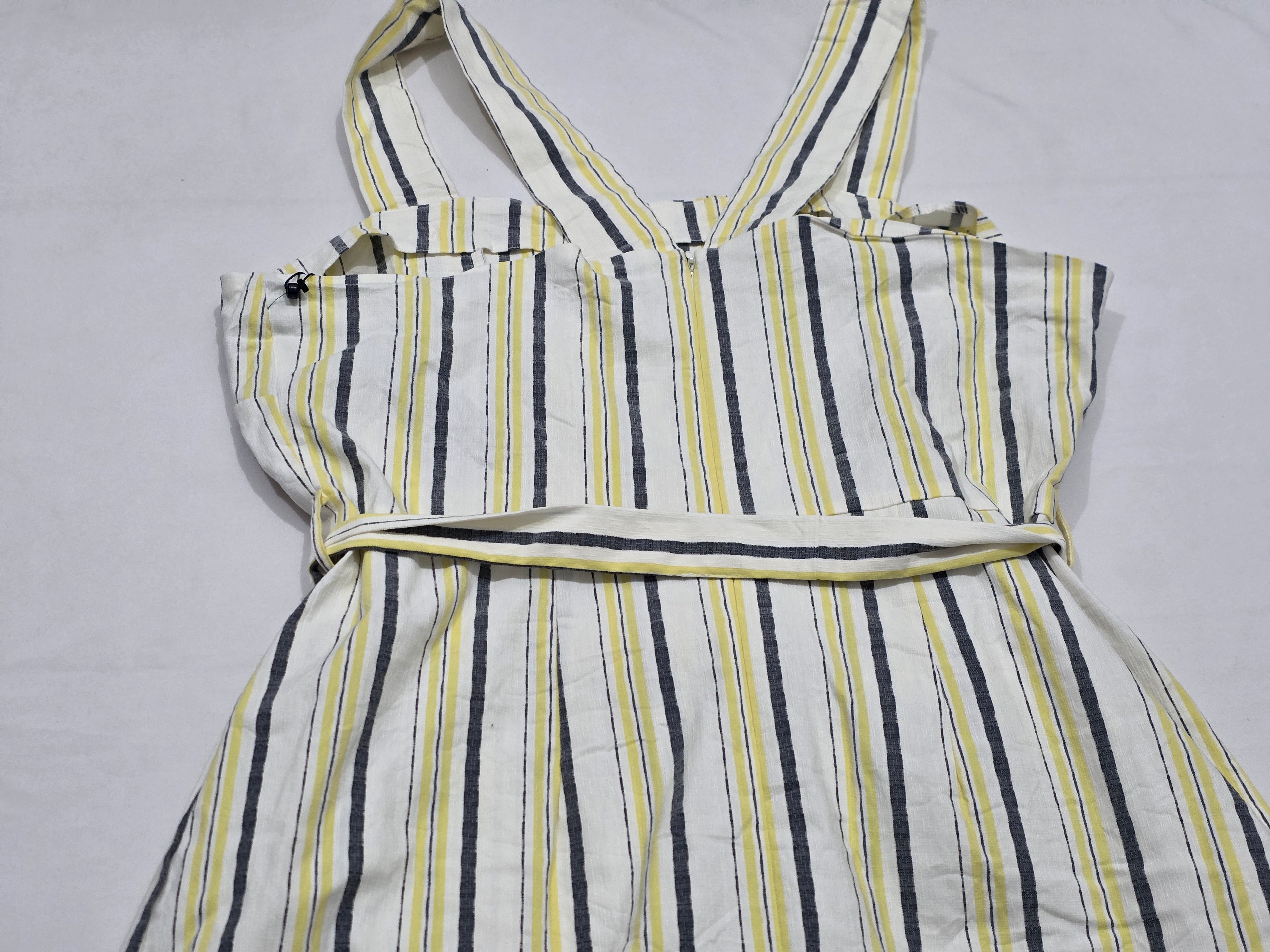 Vestido Viscosa Tommy Hilfiger Tirantes 16 Mujer Amarillo