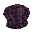 Camisa Ralph Lauren De Mujer Talla 1x Azul/rojo A Cuadros