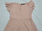 Vestido Ralph Lauren Mujer Talla 0 Rosa Claro Manga Corta