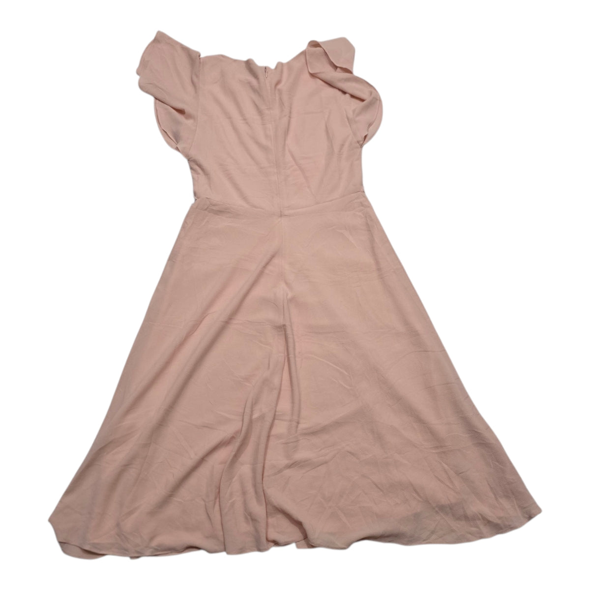 Vestido Ralph Lauren Mujer Talla 0 Rosa Claro Manga Corta