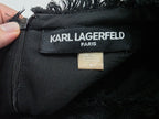 Vestido Karl Lagerfeld Talla 6 Color Negro Con Bolsa