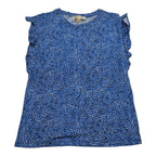 Blusa Michael Kors Talla Chica Azul Manga Corta