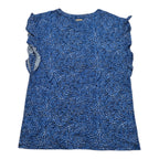 Blusa Michael Kors Talla Chica Azul Manga Corta