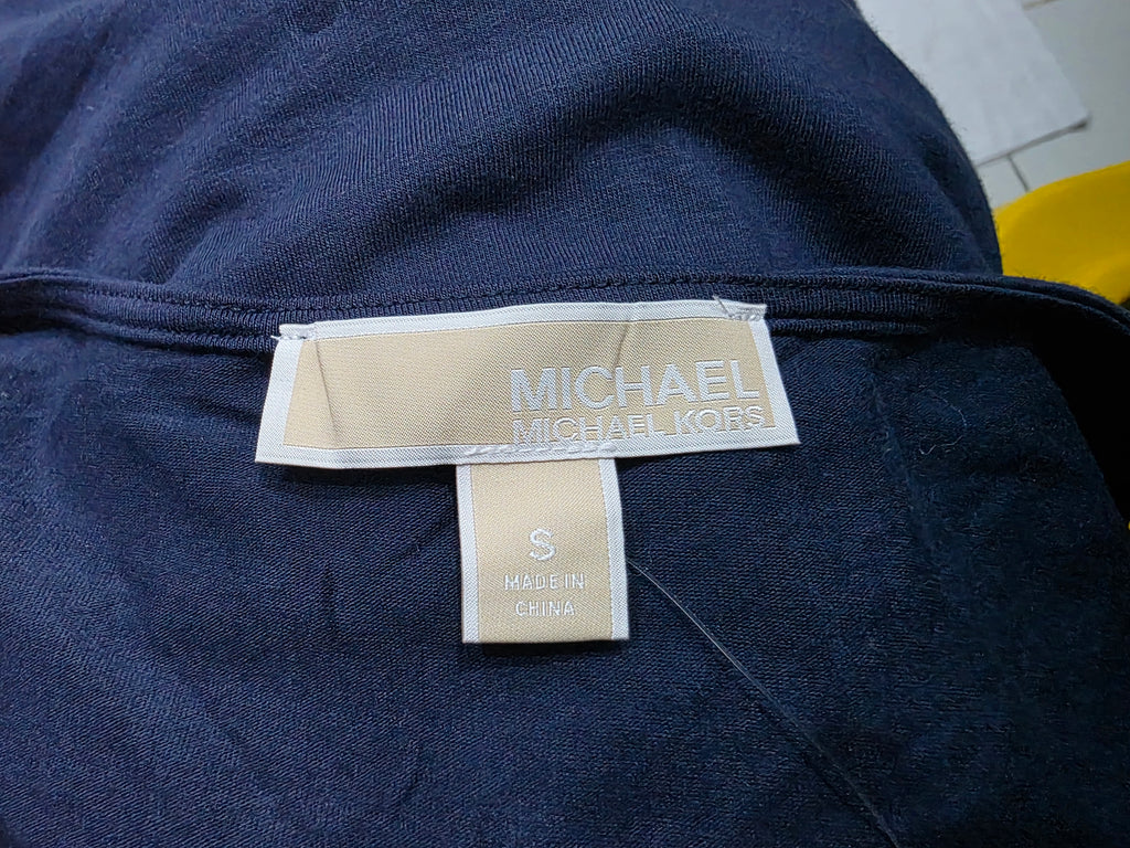 Playera Michael Kors Manga Corta Chica Hombros Descubiertos