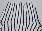 Falda Ralph Lauren De Mujer Talla 10 Blanca/azul Rayada