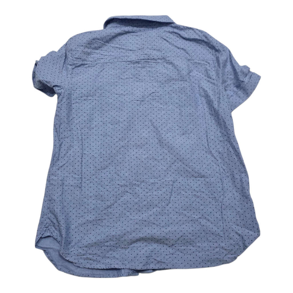 Camisa Tommy Hilfiger Mujer Talla Mediana Azul Con Lunares