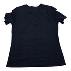 Playera Michael Kors Manga Corta Con Botones Mediana Azul