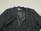 Blazer Karl Lagerfeld De Algodón Color Negro Talla Grande