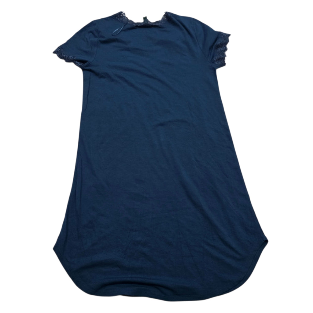 Vestido Ligero Ralph Lauren Mujer Talla Grande Azul Acero