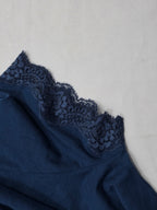 Vestido Ligero Ralph Lauren Mujer Talla Grande Azul Acero