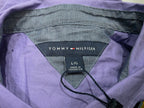 Camisa Tommy Hilfiger De Mujer Talla Grande Morada