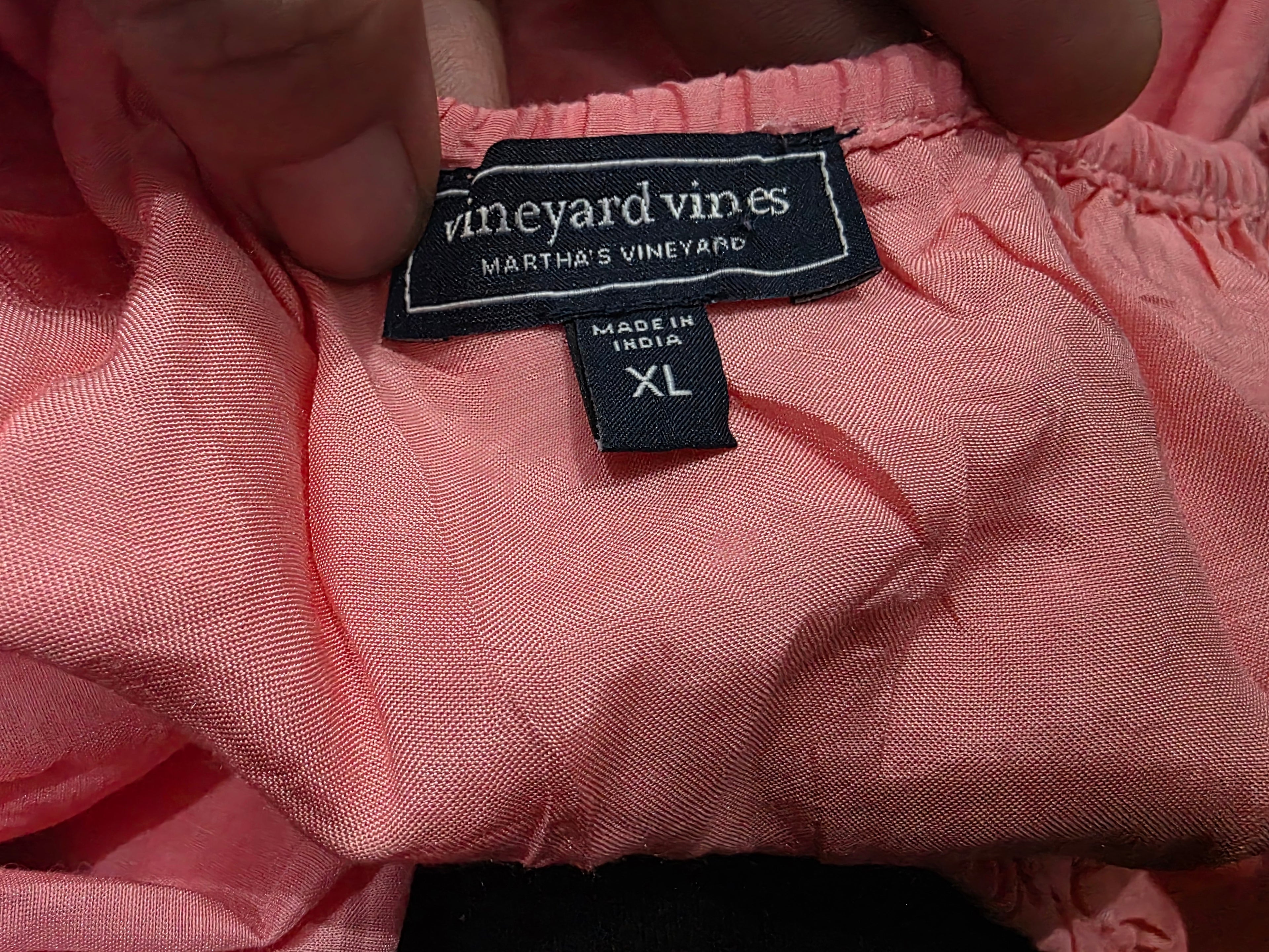 Vestido Vineyard Vines De Mujer Talla Extra Grande Rosa