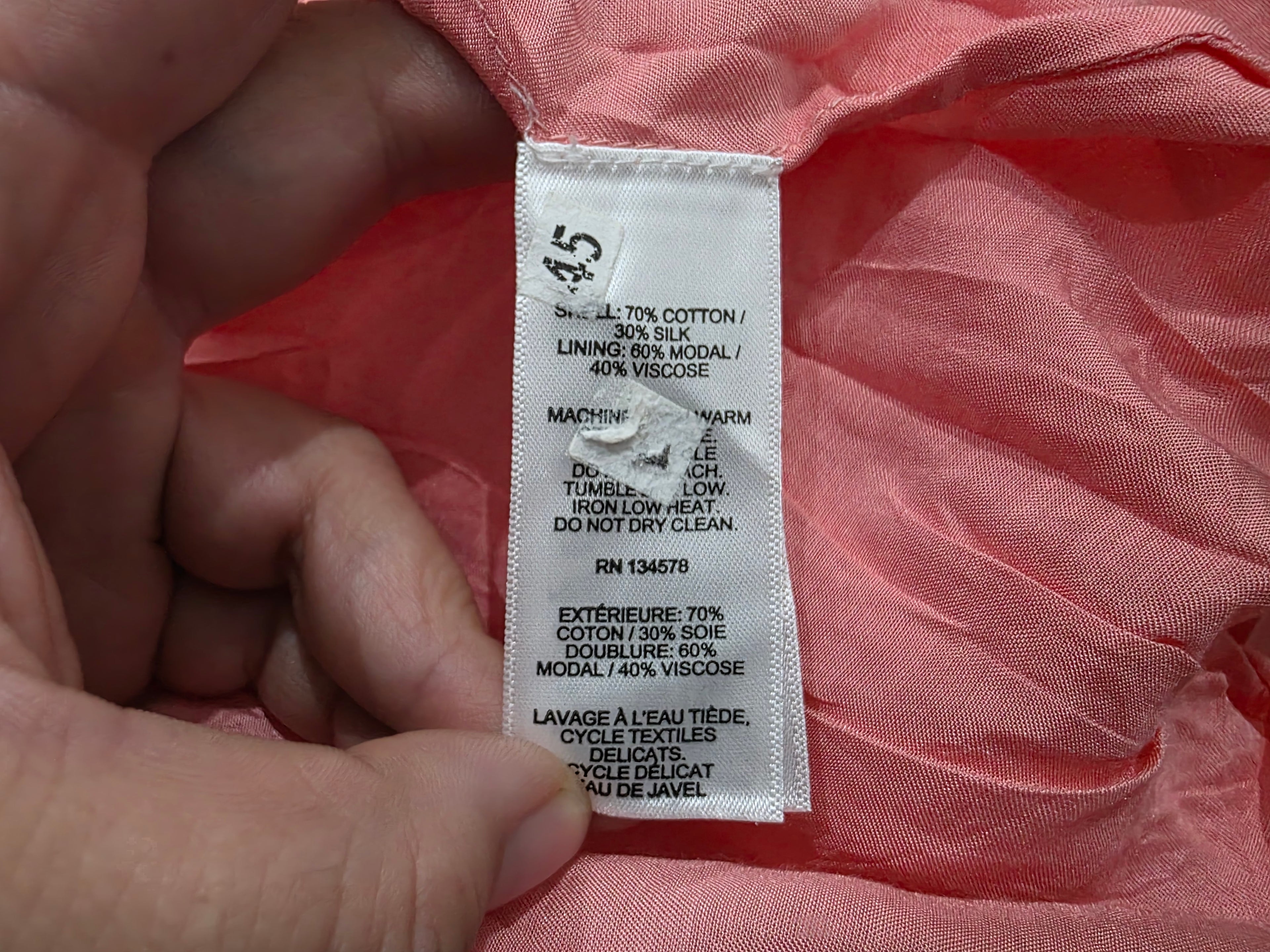 Vestido Vineyard Vines De Mujer Talla Extra Grande Rosa