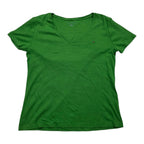 Playera Tommy Hilfiger Mujer Extra Grande Manga Corta Verde