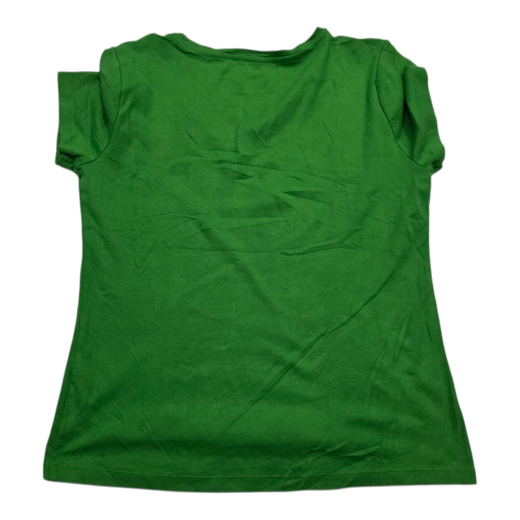 Playera Tommy Hilfiger Mujer Extra Grande Manga Corta Verde