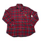 Camisa De Pijama Ralph Lauren Mujer Extra Grande Rojo/azul