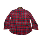 Camisa De Pijama Ralph Lauren Mujer Extra Grande Rojo/azul