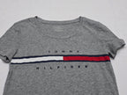 Playera Tommy Hilfiger Extra Extra Chica Gris Relaxed Fit