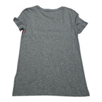Playera Tommy Hilfiger Extra Extra Chica Gris Relaxed Fit